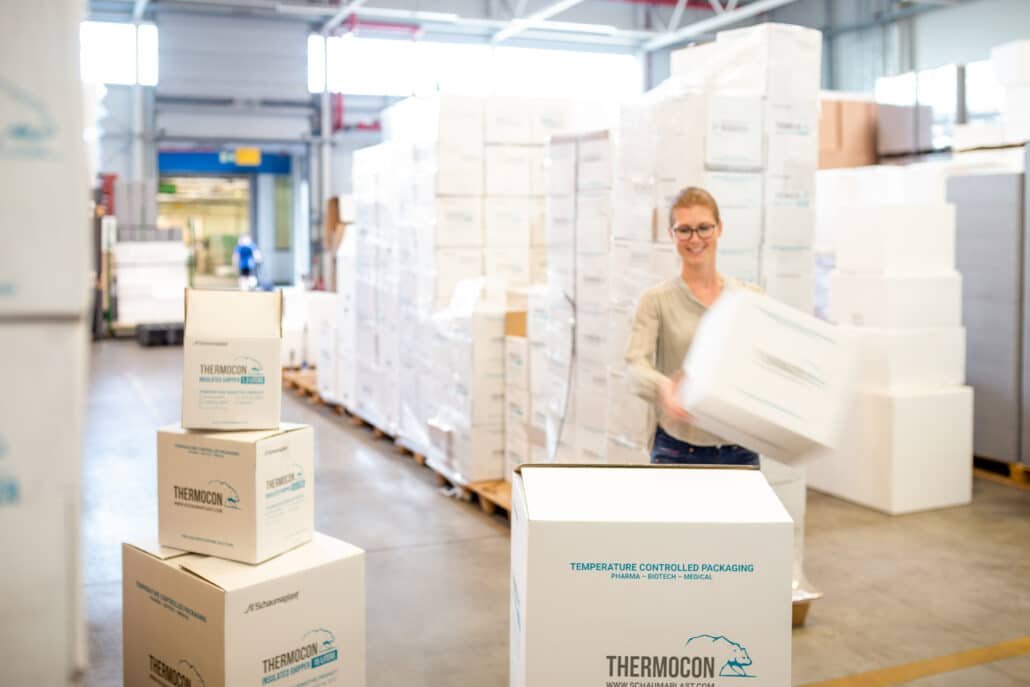 CRT-Versand 15-25 °C von Pharma-Produkten